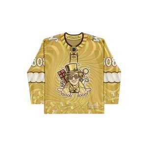 Elev808 Limited Edition Willy Wonka Golden 2% Butterscotch Hockey Jersey Lace Up